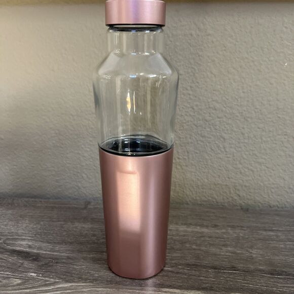 Rose Corkcicle Hybrid Canteen Water Bottle Glass Insulated Stainless Steel 20oz - Picture 5 of 5